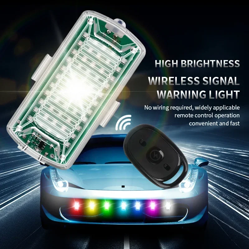 Drone Strobe Light - ワイヤレスLEDドローンストロボライト,リモコン,信号灯,オートバイ,車,自転車