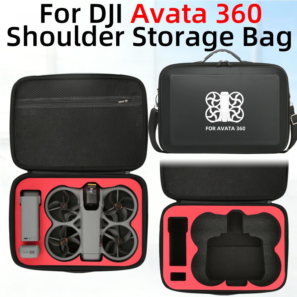 Drone Hard Shell Case - ポータブルキャリングボックス DJI Avata 360 モーションフライモアコンボ用保護ボックスハードシェルキャリングケーススーツケースドローンアクセサリー