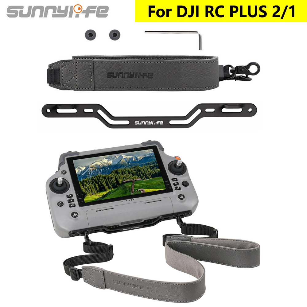 Drone Remote Controller Lanyard - Sunnylife リモートコントローラーストラップネックストラップ固定クリップフック付き DJI RC PLUS 2/1