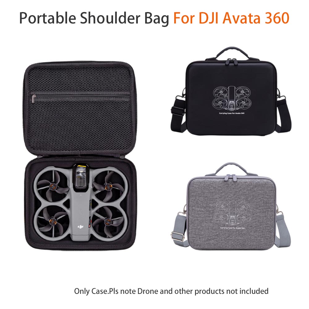 Drone Carrying Case - ショルダー収納袋 DJI Avata 360 キャリングケース耐衝撃保護トラベルボックス DJI