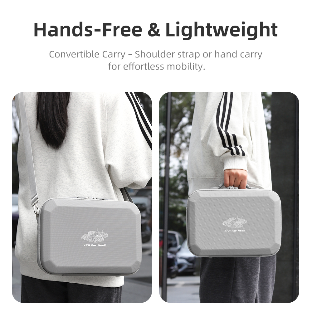DJI NEO 2ドローンアクセサリー用XFJIトラベルオー - Drone Hard Shell Case のレビューと価格