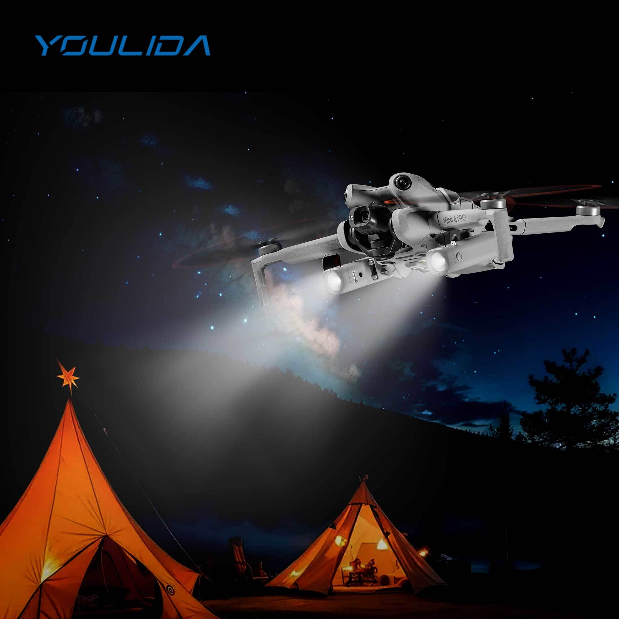 DJI ミニ 4 プロ LED ナイトナビゲーションライト長 - Drone Strobe Light のレビューと価格