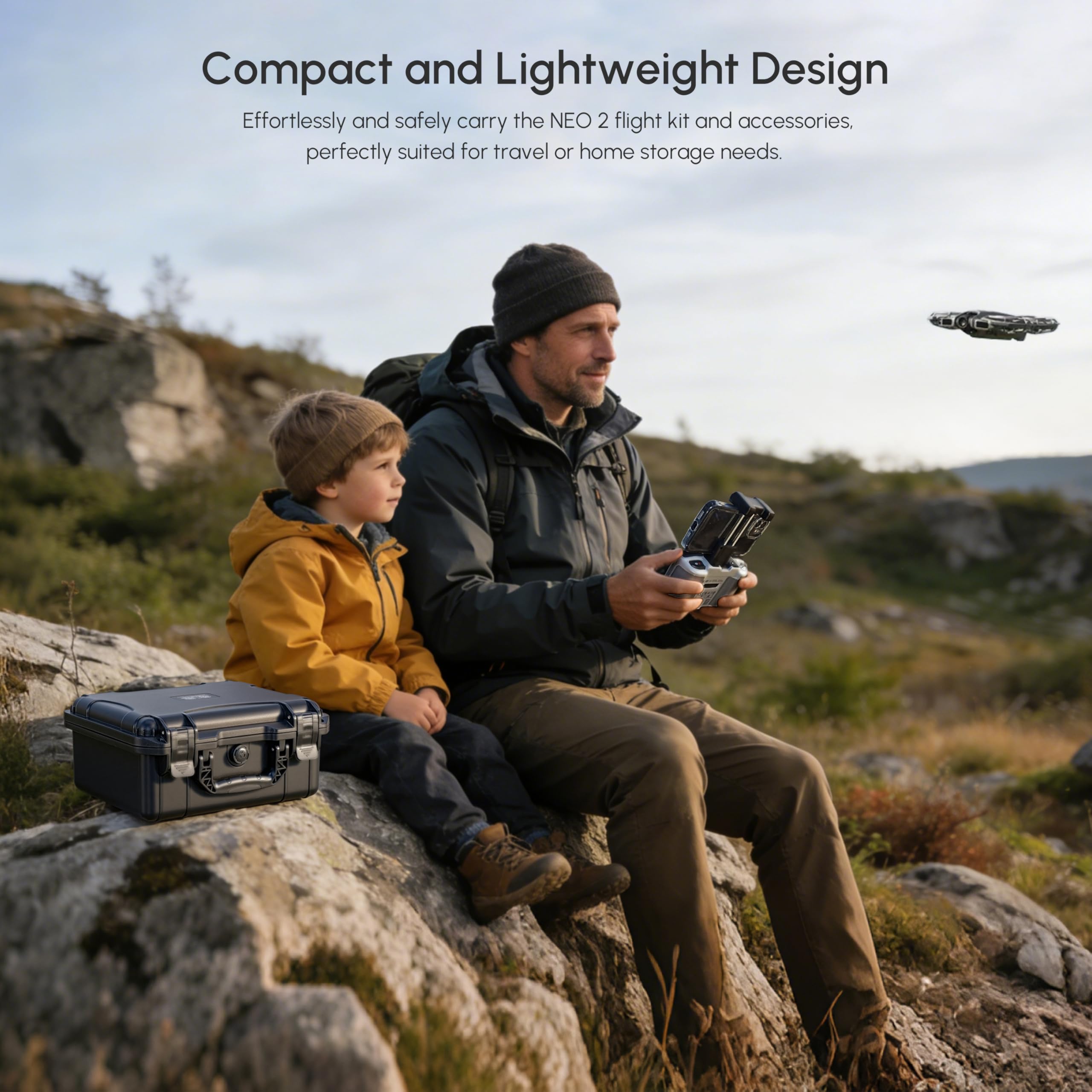 NEO 2 ケース、DJI Neo 2 アクセサリー用防水ハ - Drone Controller Hood のレビューと価格