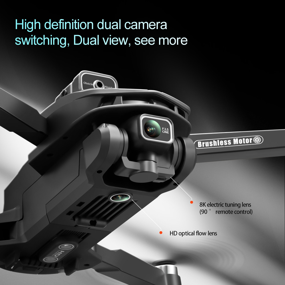 V168 PRO Max GPS ドローン 8K プロフェッ - Drone Controller Screen のレビューと価格