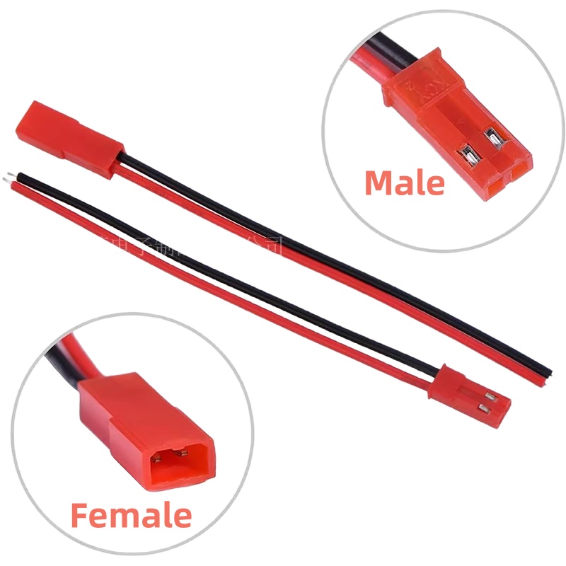 20個 10ペア JST 2P コネクターキット オス メス - Drone Battery Adapter のレビューと価格