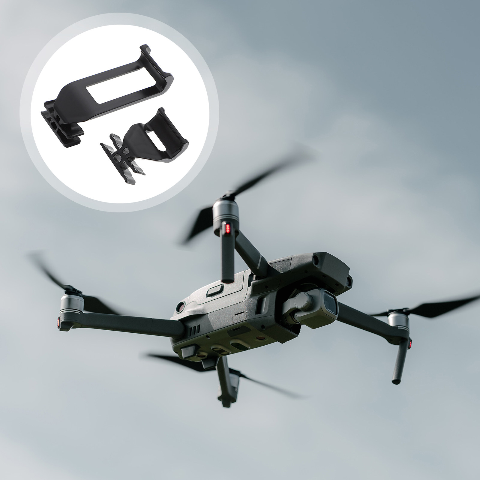 ドローン用タブレットマウントホルダー1セット、リモコン用電話 - Drone Tablet Mount のレビューと価格